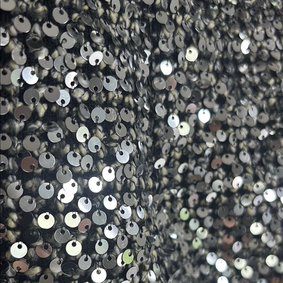 Glamorous Strapless Sequin Dress - Silver - Picture 2 of 5